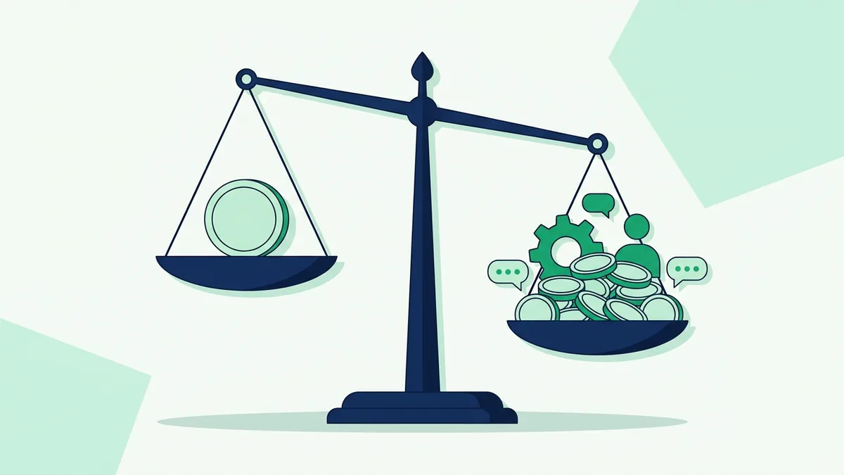 erros ao escolher plataforma de atendimento omnichannel: comparação entre mensalidade e custo total