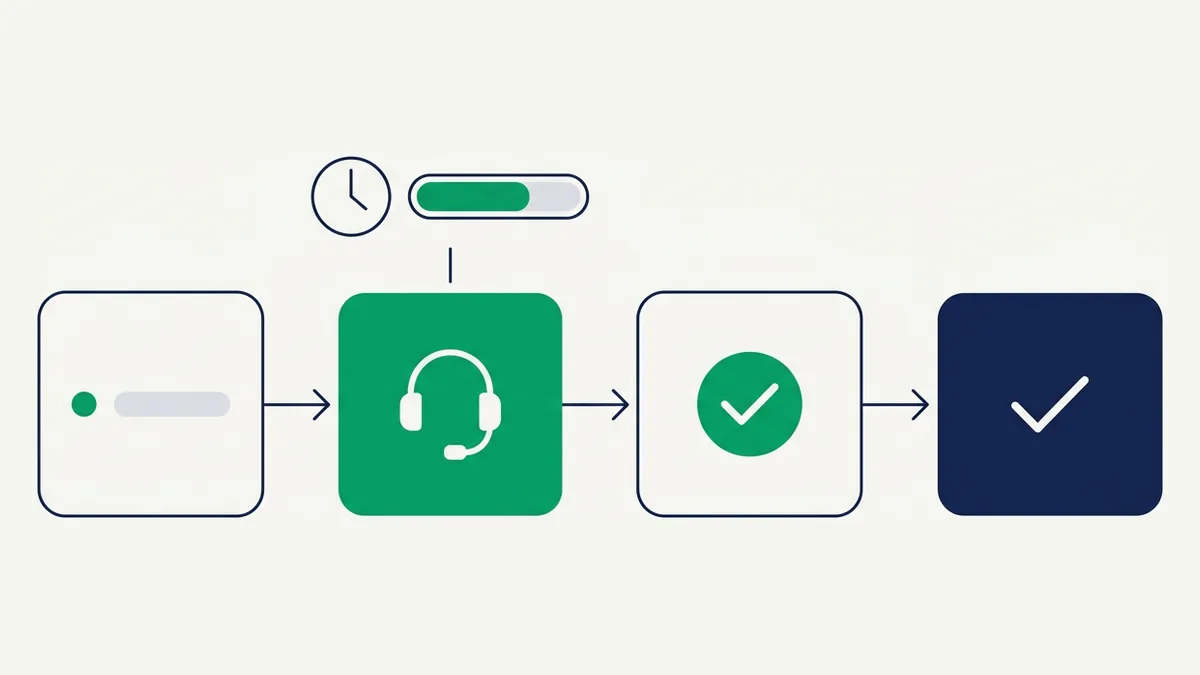 ciclo de vida de um chamado em um sistema de help desk com SLA
