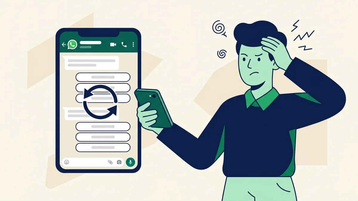 erro comum de chatbot no WhatsApp — cliente preso em menu sem opção de falar com humano