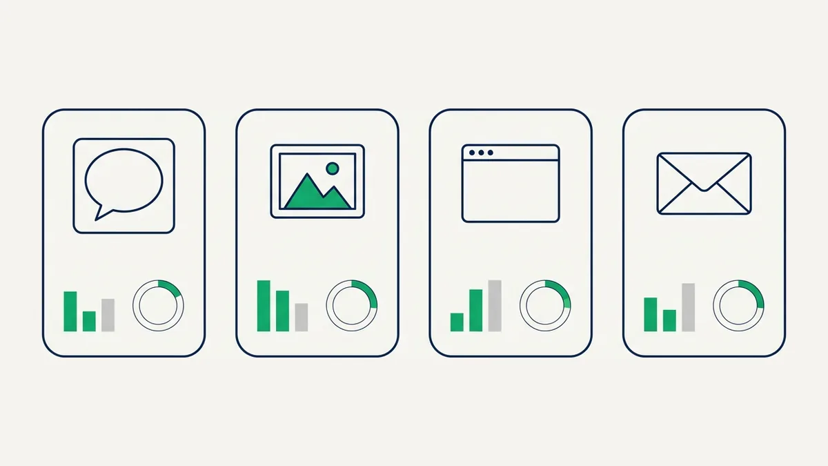 Comparativo dos canais de atendimento online usados por PMEs brasileiras: WhatsApp, Instagram Direct, chat no site e e-mail