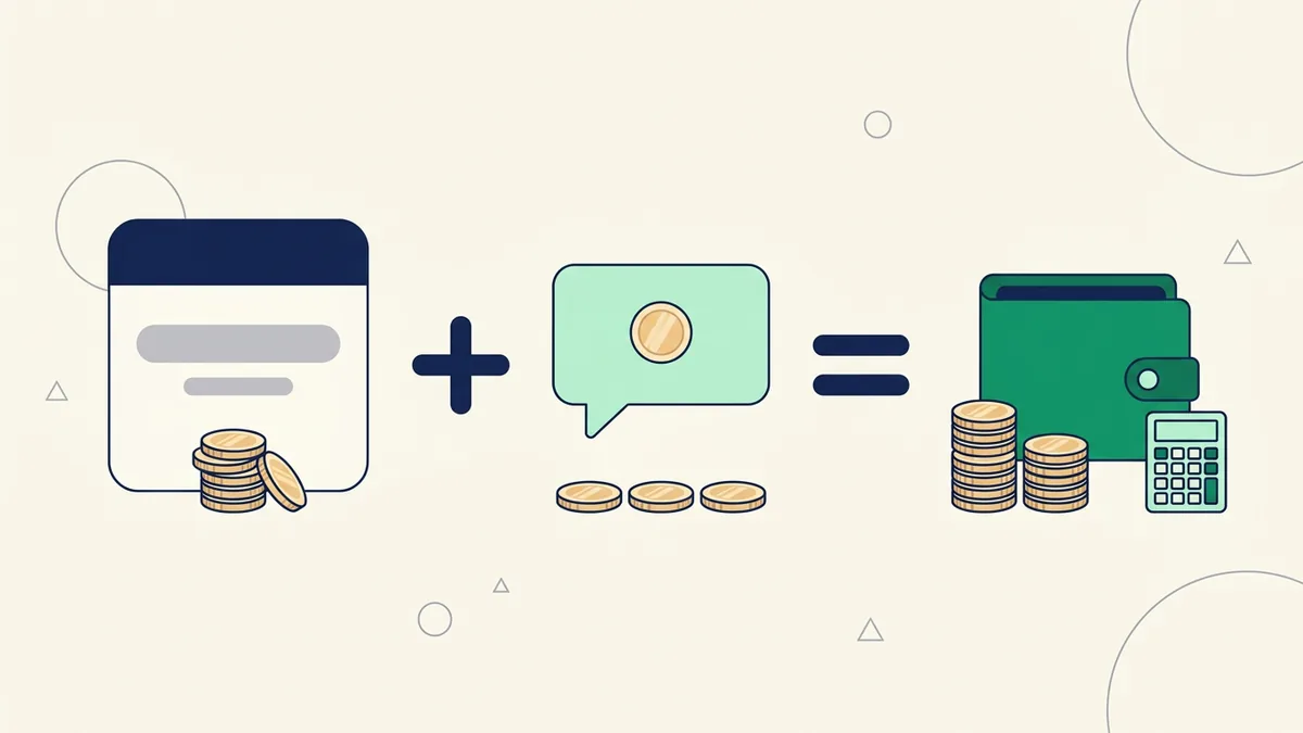 simulação de custo total mensal de CRM para WhatsApp para uma PME