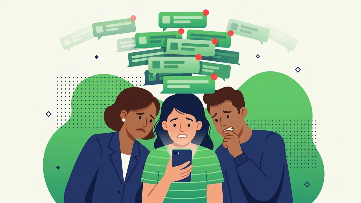 equipe dividindo um único WhatsApp e acumulando conversas sem resposta