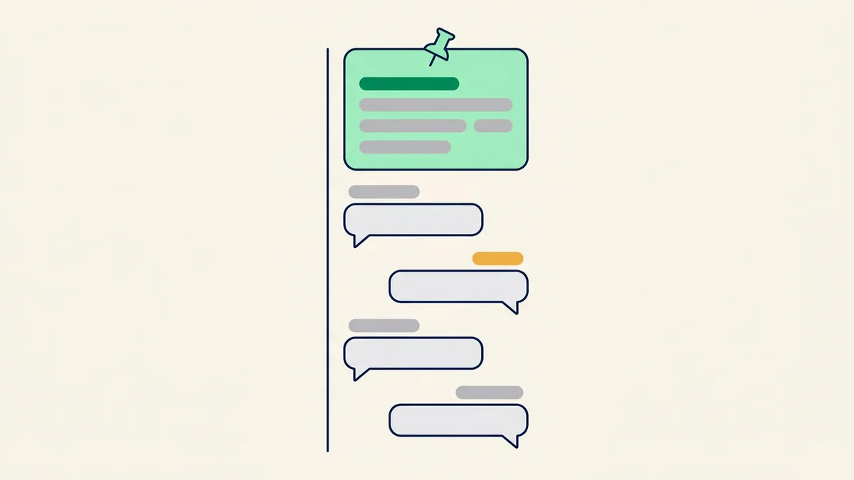 modelo de mensagem de regras fixada em grupo de WhatsApp de empresa