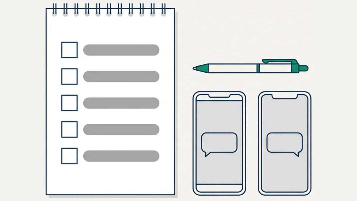 checklist para decidir entre usar dois celulares ou multiatendimento no WhatsApp Business
