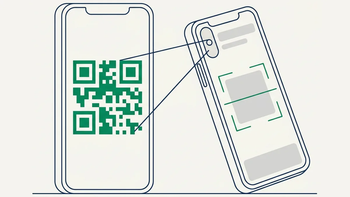 dois celulares conectando a mesma conta do WhatsApp Business por QR Code