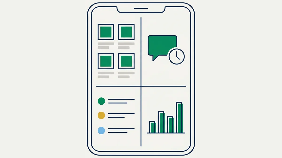 recursos do WhatsApp Business: catálogo, mensagens automáticas, etiquetas e estatísticas